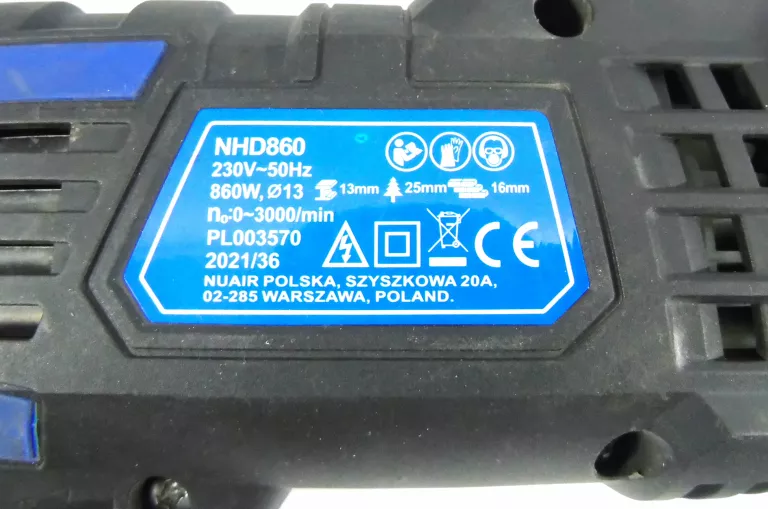 WIERTARKA NUTOOL NHD860 KPL