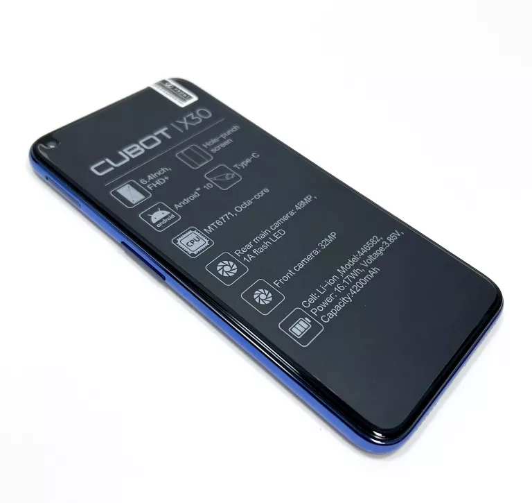 TELEFON CUBOT X30 128GB/6GB JAK NOWY!