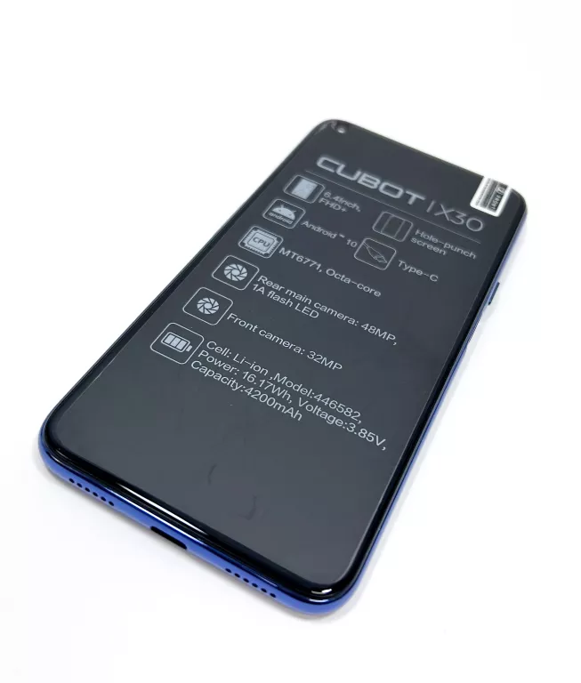 TELEFON CUBOT X30 128GB/6GB JAK NOWY!