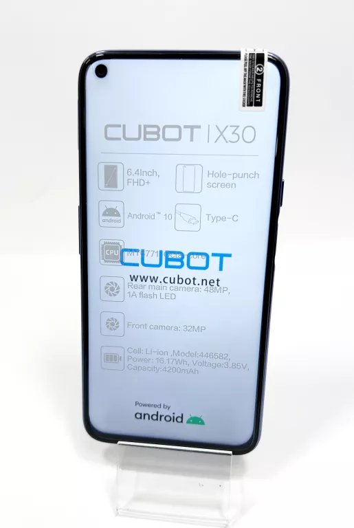 TELEFON CUBOT X30 128GB/6GB JAK NOWY!