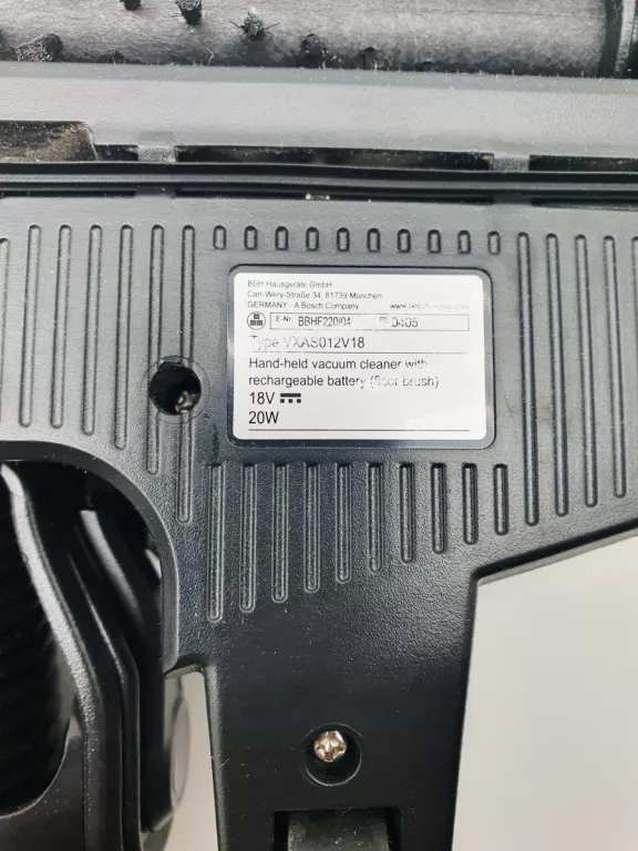 ELEKTROSZCZOTKA ODKURZACZA BOSCH VXAS012V18