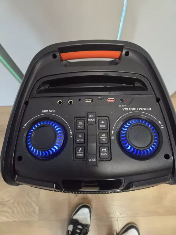 GŁOŚNIK KARAOKE POWER AUDIO FLAME MANTA SPK5350 100W