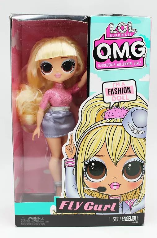 LALKA L.O.L. SURPRISE! O.M.G. WORLD TRAVEL FLY GURL
