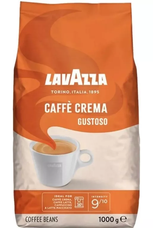 LAVAZZA CAFFE CREMA GUSTOSO - KAWA ZIARNISTA 1KG 8000070027701