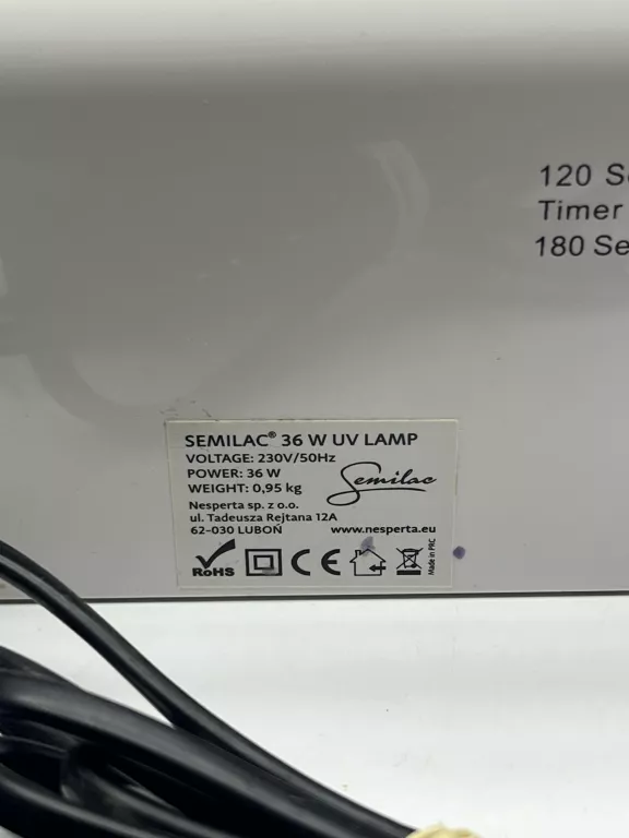 LAMPA DO PAZNOKCI SEMILAC