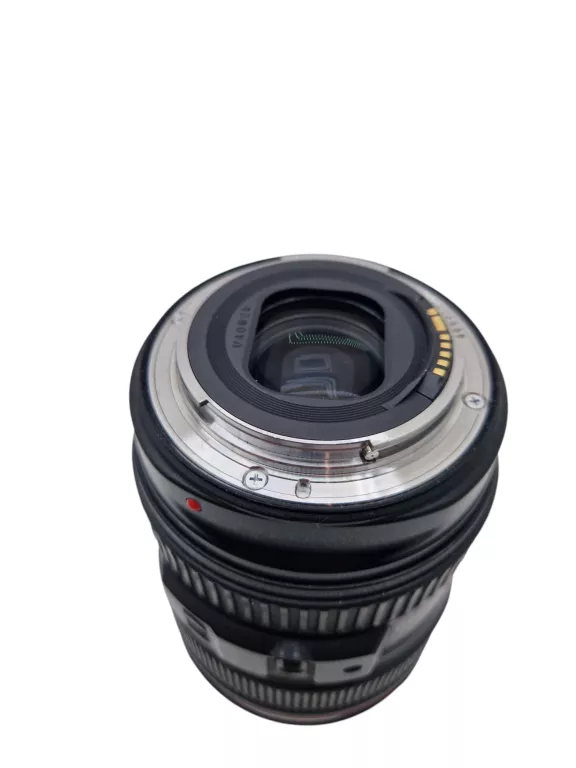 OBIEKTYW CANON EF 24-105/4 L IS USM WADA TAŚMY KONTROLI PRZYSŁONKI