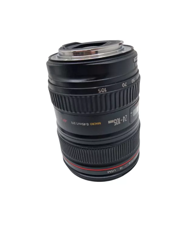 OBIEKTYW CANON EF 24-105/4 L IS USM WADA TAŚMY KONTROLI PRZYSŁONKI