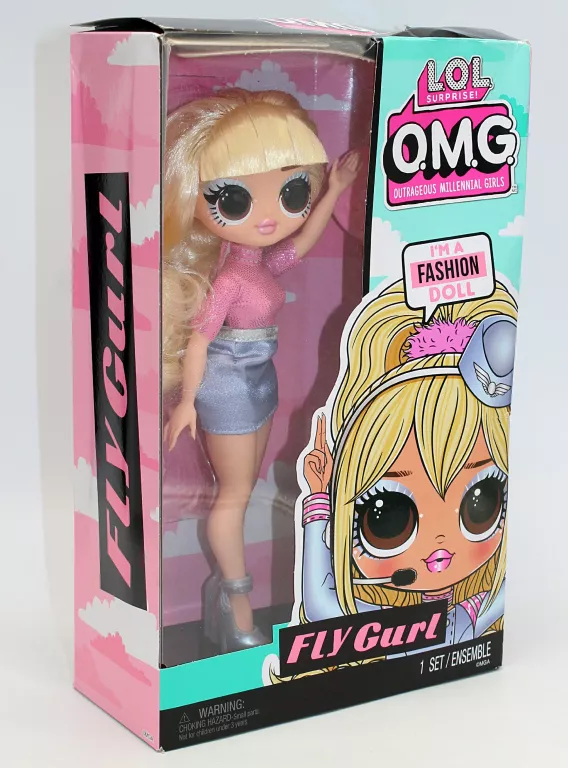 LALKA L.O.L. SURPRISE! O.M.G. WORLD TRAVEL FLY GURL