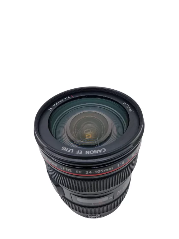 OBIEKTYW CANON EF 24-105/4 L IS USM WADA TAŚMY KONTROLI PRZYSŁONKI