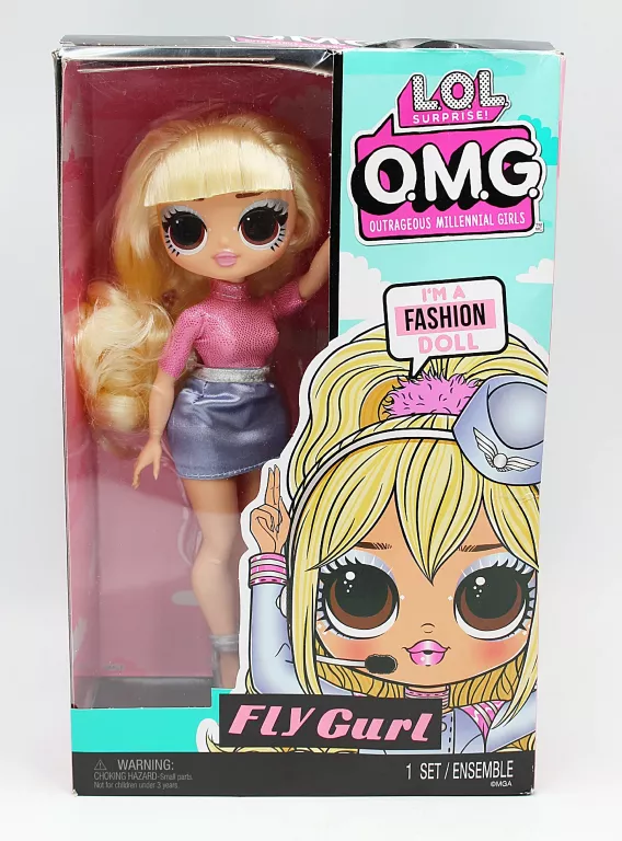 LALKA L.O.L. SURPRISE! O.M.G. WORLD TRAVEL FLY GURL