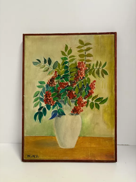 obraz-martwa-natura-jarzebina-w-dzbanku-kalwaryjska-37-krakow-kotkiewicz-sj