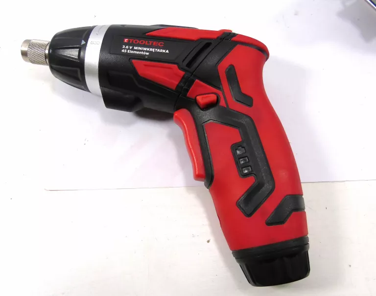 MINIWKRĘTARKA TOOLTEC 3.6V Z BITAMI WALIZKA