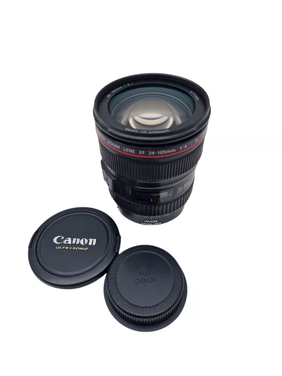 OBIEKTYW CANON EF 24-105/4 L IS USM WADA TAŚMY KONTROLI PRZYSŁONKI
