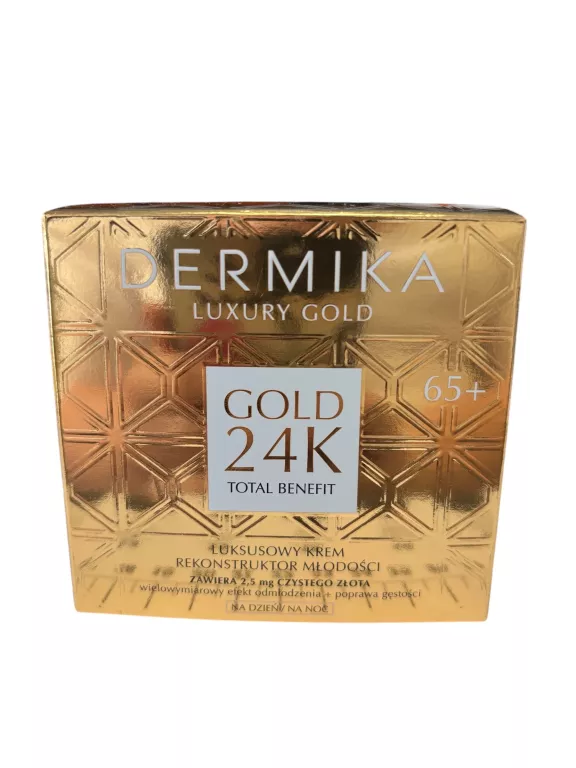 DERMIKA GOLD 24K PRZECIWSTARZENIOWY KREM NA DZIEŃ I NA NOC 65+