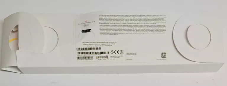 ZEGAREK APPLE WATCH SE GPS +CELLULAR KOPERTA 44 MM GWIEZDNA SZAROŚĆ 93 %
