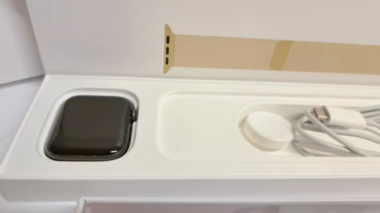 ZEGAREK APPLE WATCH SE GPS +CELLULAR KOPERTA 44 MM GWIEZDNA SZAROŚĆ 93 %
