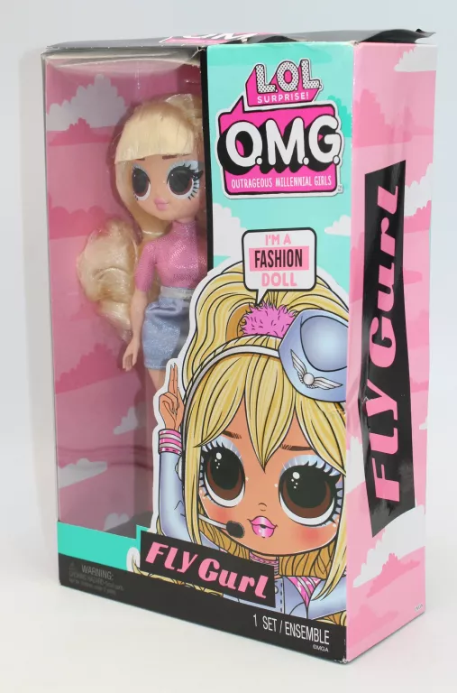 LALKA L.O.L. SURPRISE! O.M.G. WORLD TRAVEL FLY GURL