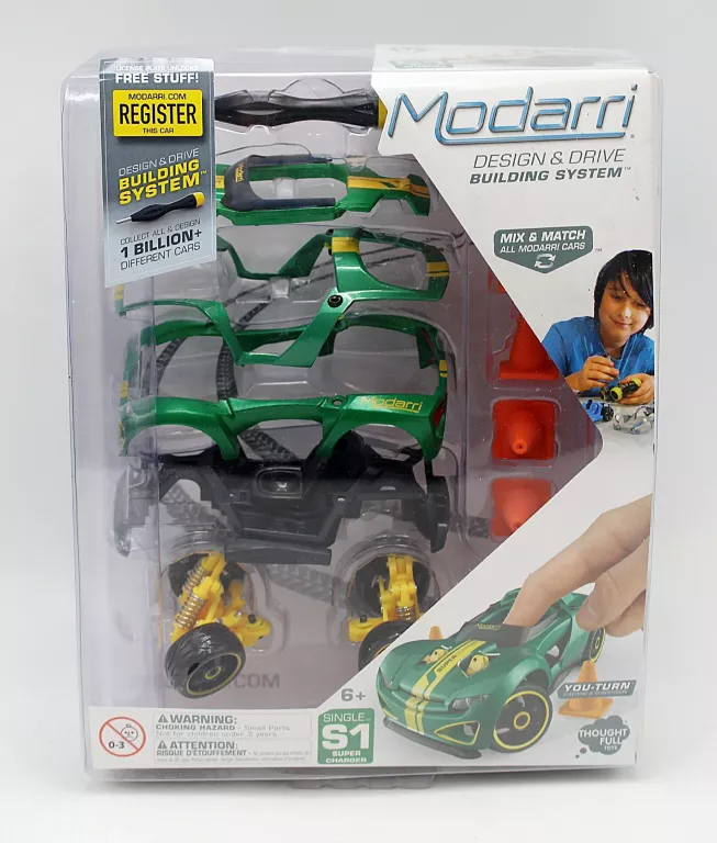 POJAZD DO SAMODZIELNEGO ZŁOŻENIA MODARRI 1113-01 SINGLE S1 SUPER CHARGER