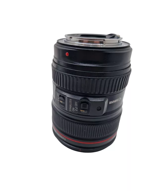 OBIEKTYW CANON EF 24-105/4 L IS USM WADA TAŚMY KONTROLI PRZYSŁONKI