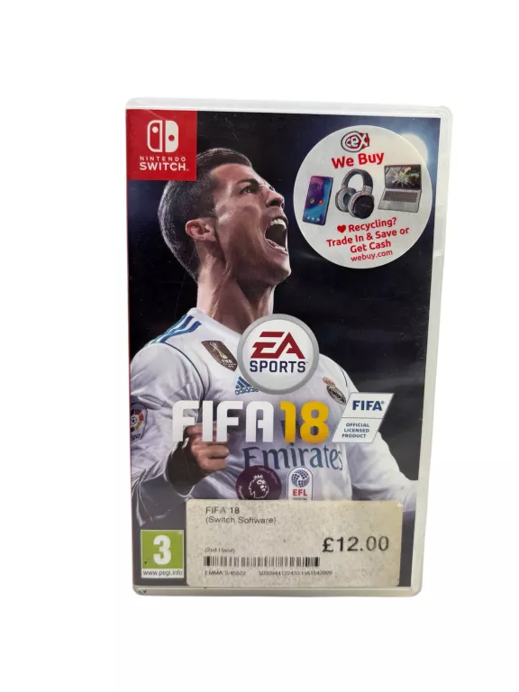 FIFA 18 NINTENDO SWITCH
