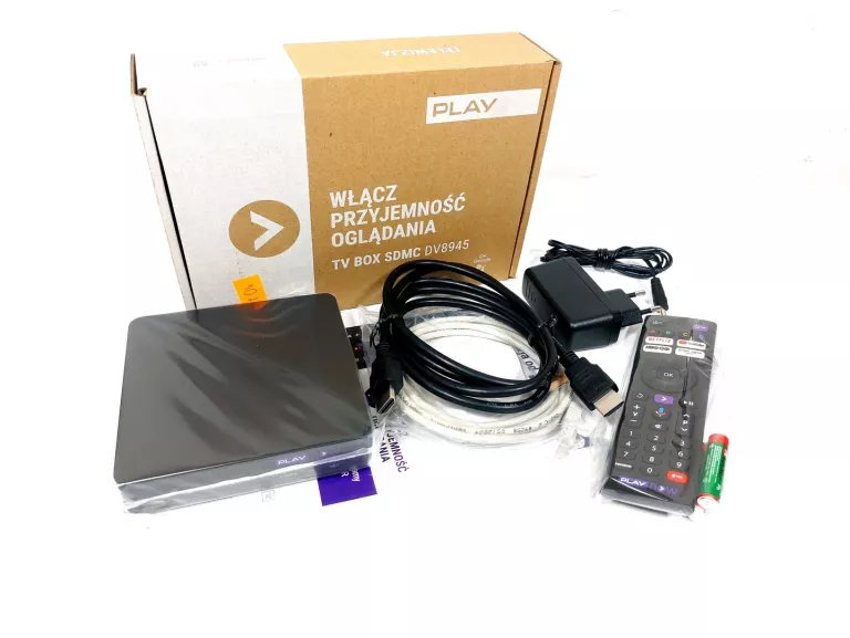 DEKODER MULTIMEDIALNY PLAY NOW TV BOX DV8945-T2-C