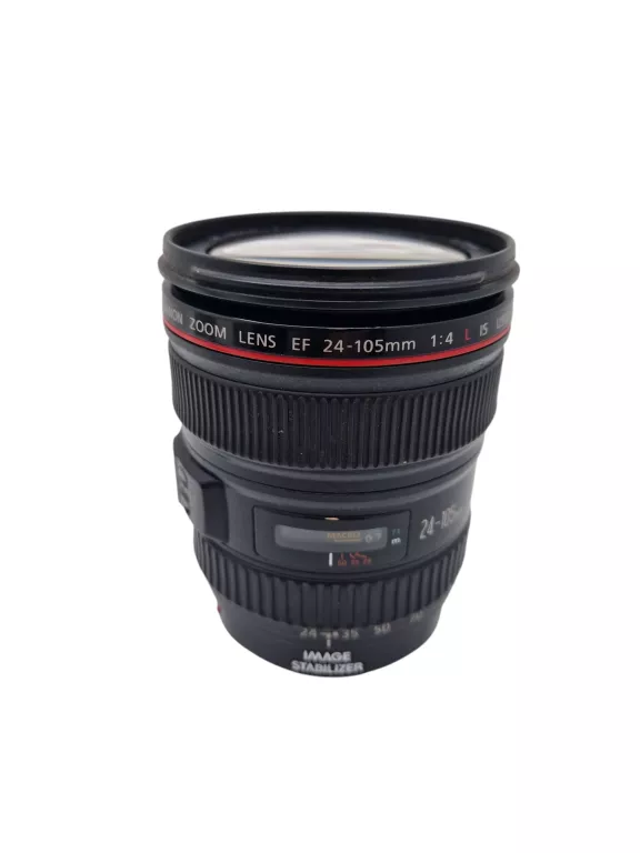 OBIEKTYW CANON EF 24-105/4 L IS USM WADA TAŚMY KONTROLI PRZYSŁONKI