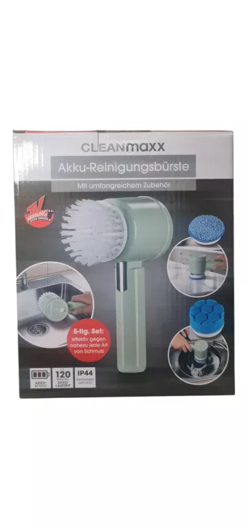 CLEANMAXX E300 / AKU 120MIN SZCZOTKA DO SPRZĄTANIA - 2 POZIOMY PRĘDKOŚC