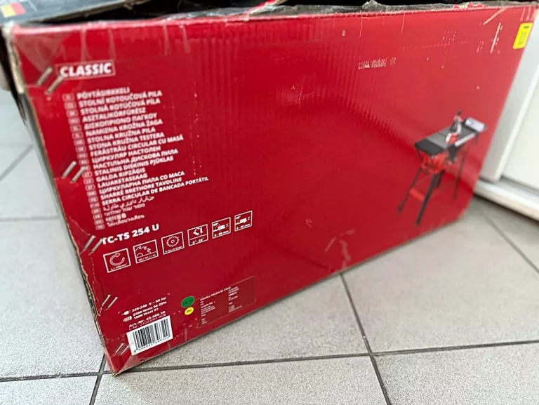 PRZECINARKA DO DREWNA TC-TS 254 U PILARKA STOŁOWA  EINHELL