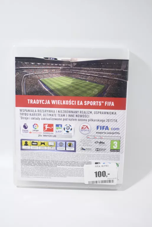 FIFA 18 GRA NA PS3