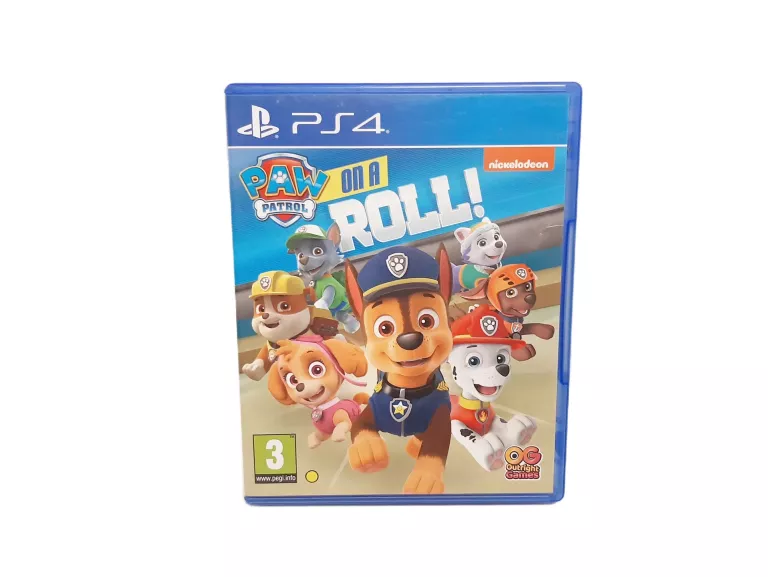 GRA NA PS4 PAW PATROL ON A ROLL PSI PATROL RUSZA DO AKCJI PS4