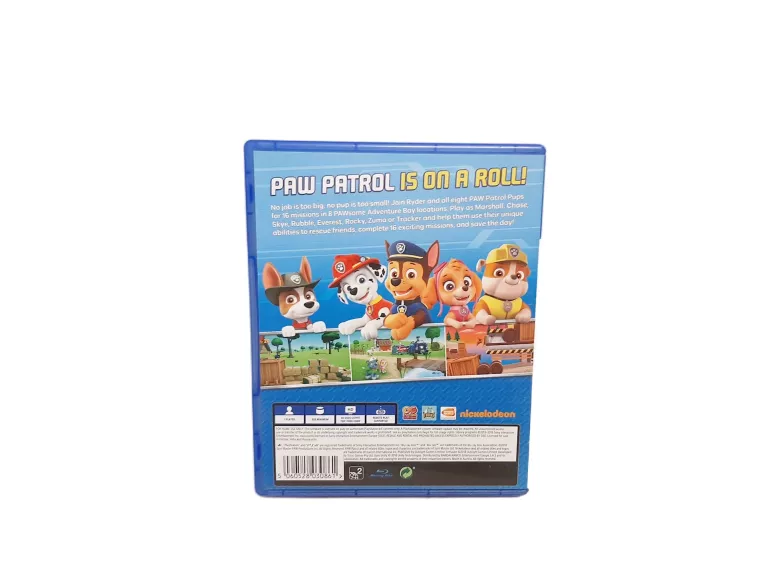 GRA NA PS4 PAW PATROL ON A ROLL PSI PATROL RUSZA DO AKCJI PS4