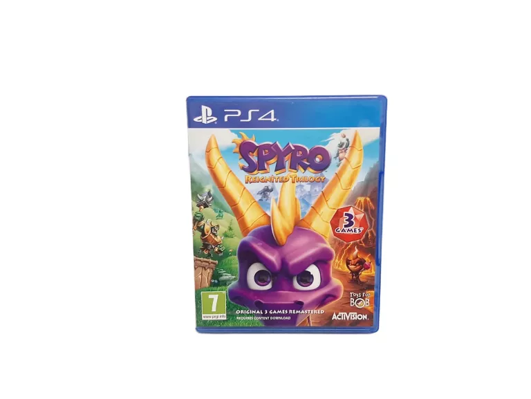 GRA NA PS4 SPYRO REIGNITED TRILOGY