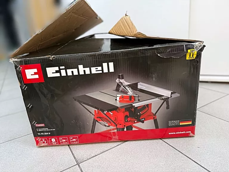 PRZECINARKA DO DREWNA TC-TS 254 U PILARKA STOŁOWA  EINHELL