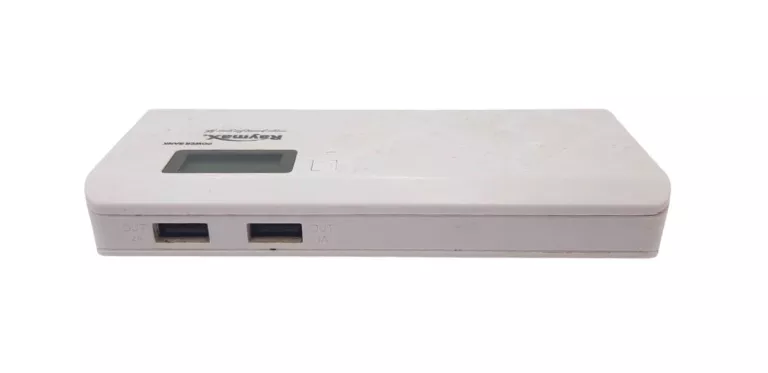 POWERBANK RAYMAX 11000MAH Z LATARKĄ BIAŁY