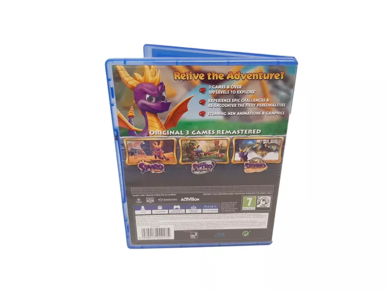 GRA NA PS4 SPYRO REIGNITED TRILOGY