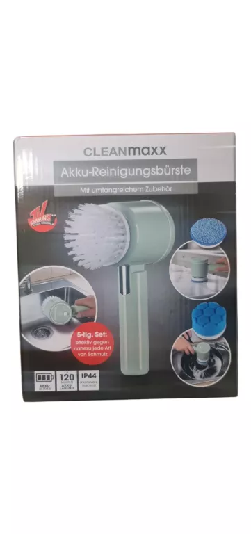 CLEANMAXX E300 / AKU 120MIN SZCZOTKA DO SPRZĄTANIA - 2 POZIOMY PRĘDKOŚC