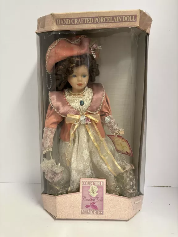 LALKA LALECZKA KOLEKCJONERSKA FIGURKA PORCELANOWA DUŻA 45CM ORYGINALNE PUD