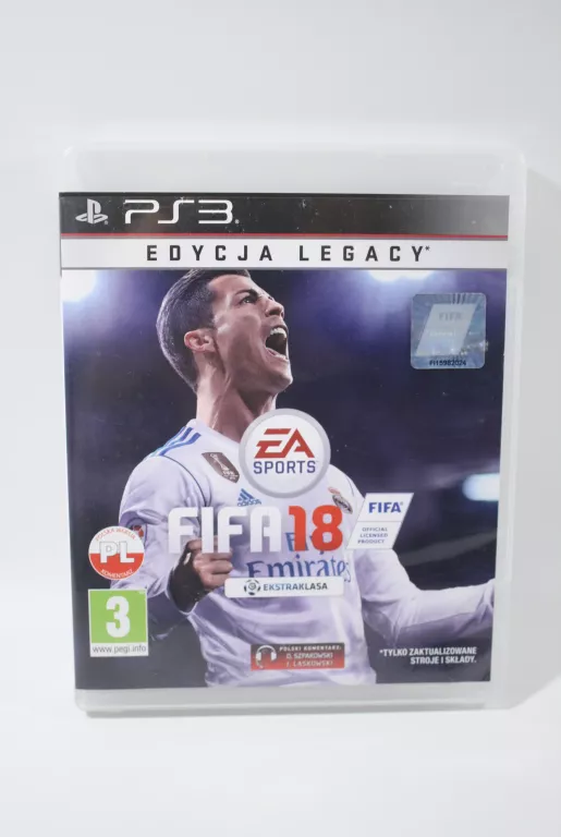 FIFA 18 GRA NA PS3