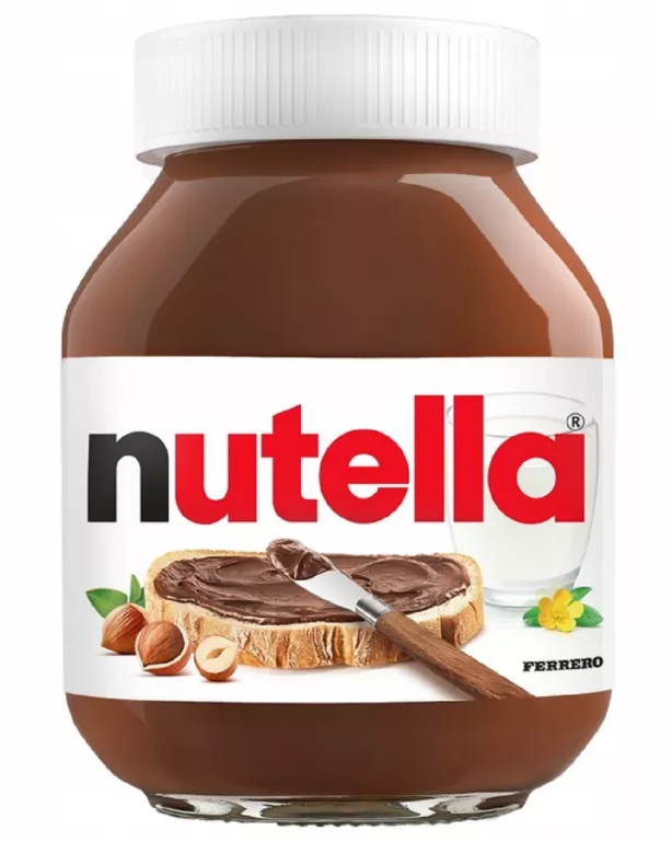 NUTELLA KREM DO SMAROWANIA Z ORZECHAMI LASKOWYMI I KAKAO 600 G
