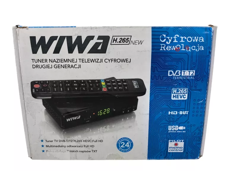 DEKODER DVB-T2 WIWA H.265 HEVC