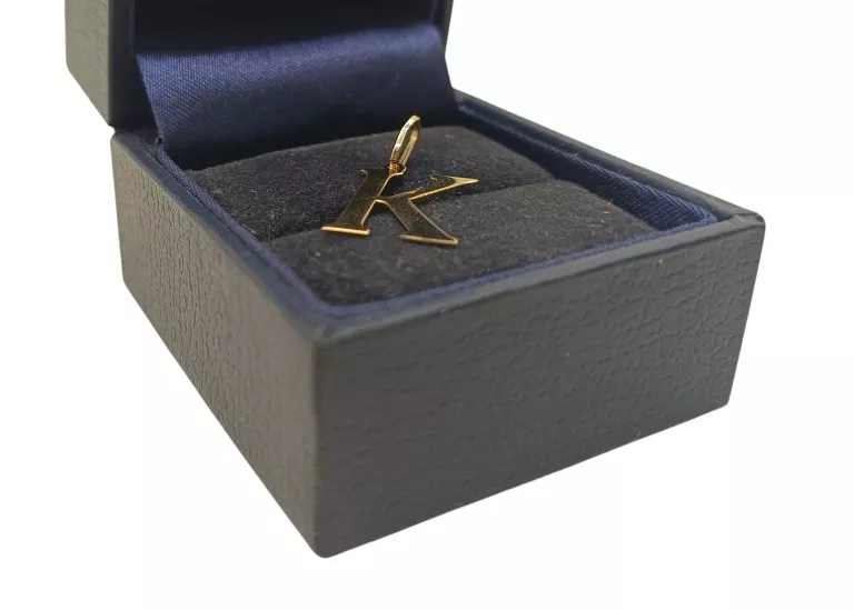 ZŁOTA LITERKA "K" 14K!!!!