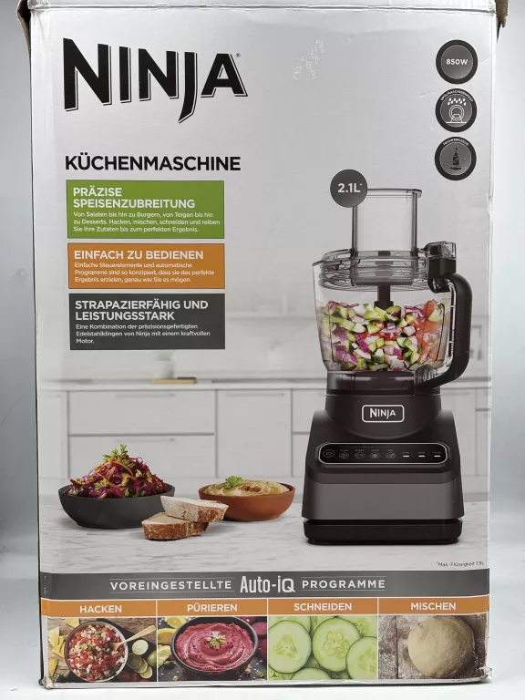 NINJA BN650EU AUTO-IQ ROBOT KUCHENNY 850W KOMPLET