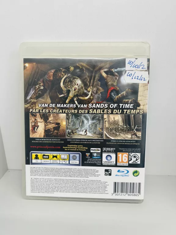PRINCE OF PERSIA THE FORGOTTEN SANDS / ZAPOMNIANE PIASKI SONY PLAYSTATION