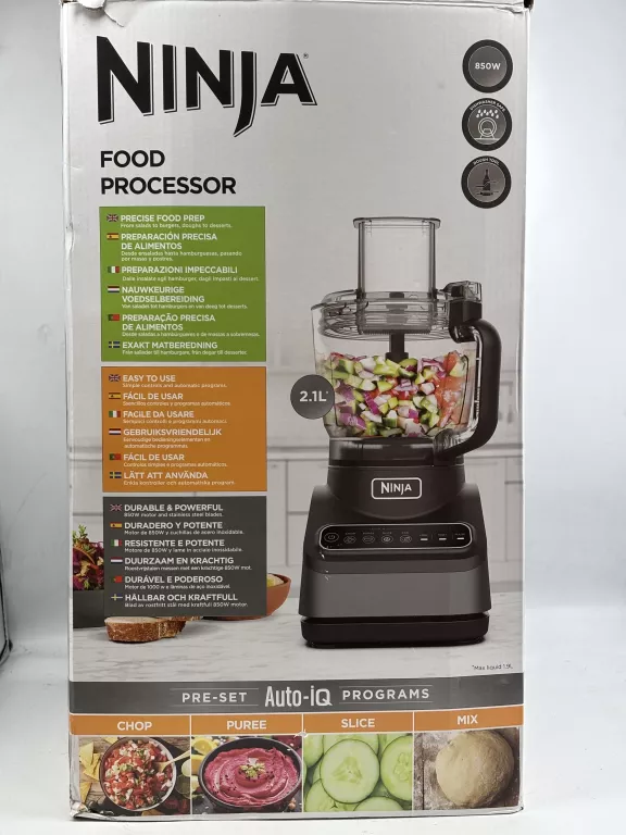NINJA BN650EU AUTO-IQ ROBOT KUCHENNY 850W KOMPLET