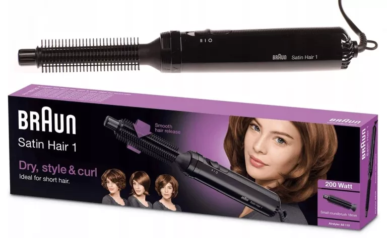 LOKÓWKO-SUSZARKA BRAUN SATIN HAIR 1 AS 110 200W