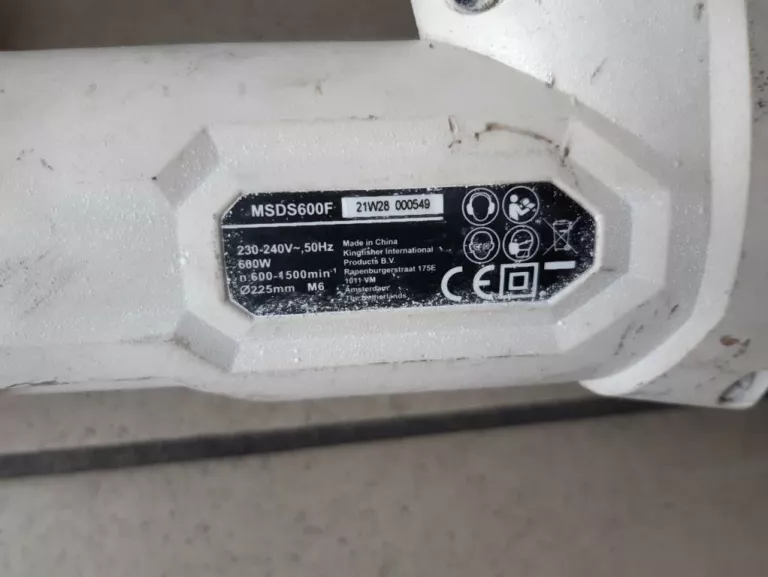 SZLIFIERKA DO GIPSU MACALLISTER 600 W