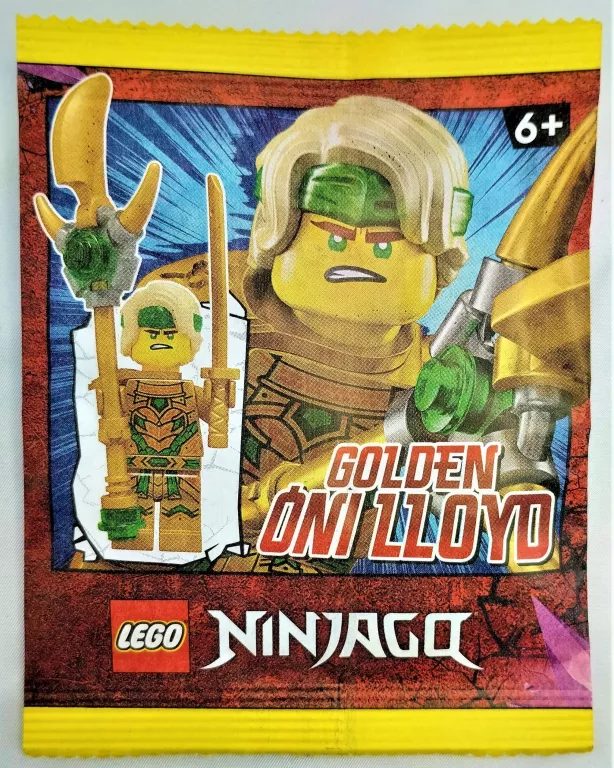 LEGO NINJAGO 892297 - FIGURKA GOLDEN ONI LLOYD - ZŁOTY LLOYD