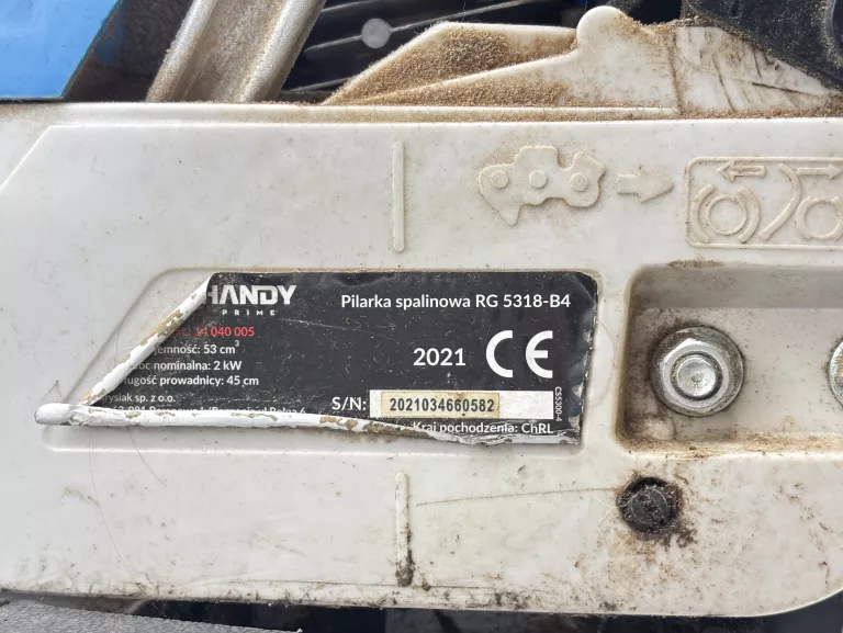 PIŁA SPALINOWA HANDY PRIME RG 5318-B4
