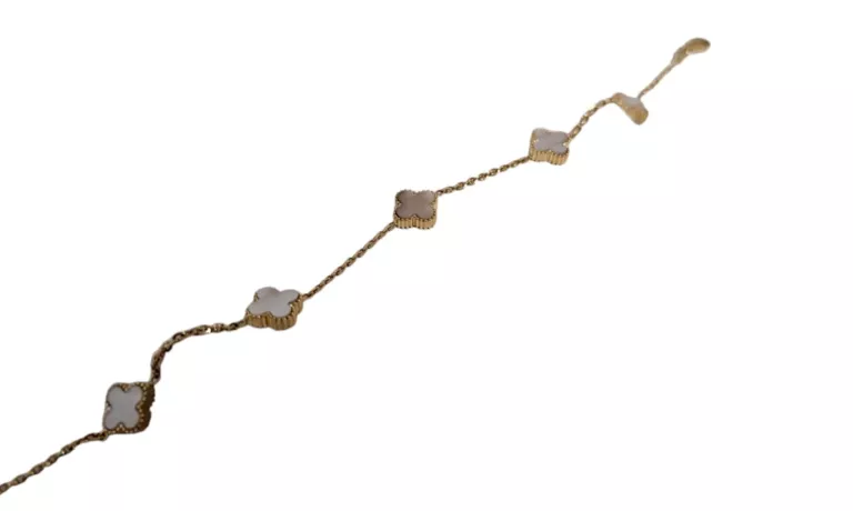 OSZAŁAMIAJĄCA ZŁOTA BRANSOLETKA 4,56G P.585 R:20 CM