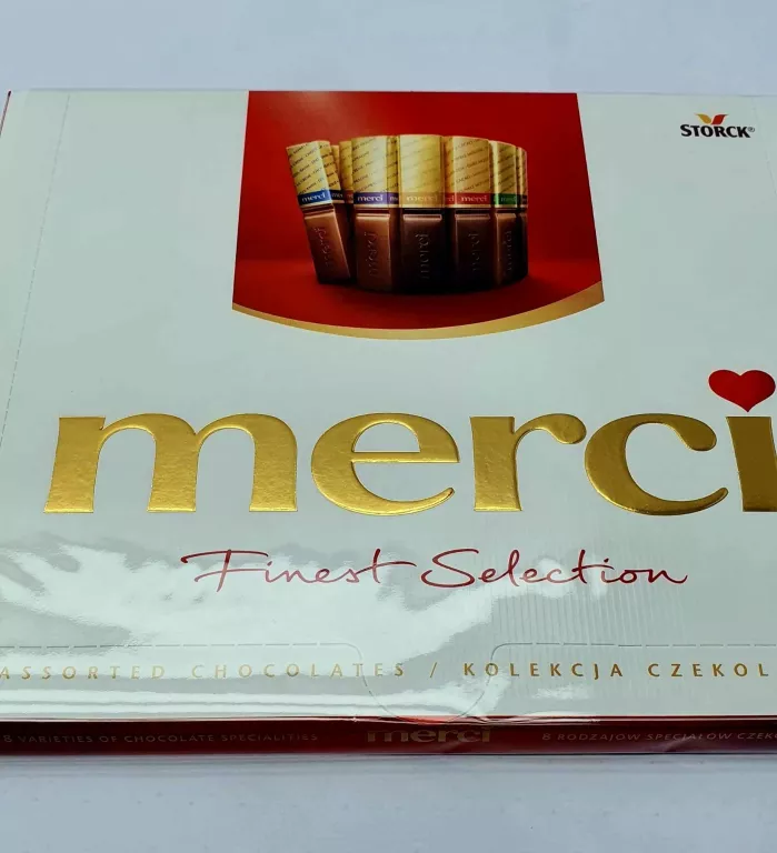 CZEKOLADKI MAŁE MERCI 250G #01.12.2025